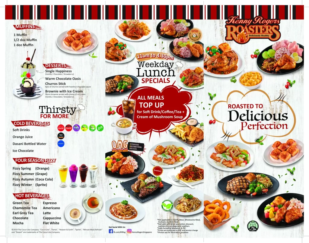 KENNY ROGERS ALA CARTE MENU WITH PRICES-philippinesmenu..
