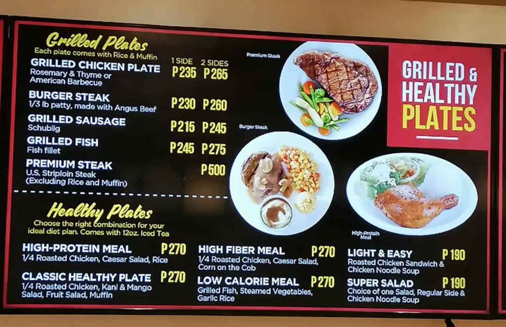 KENNY ROGERS GRILLED PLATES PRICES-philippinesmenu.