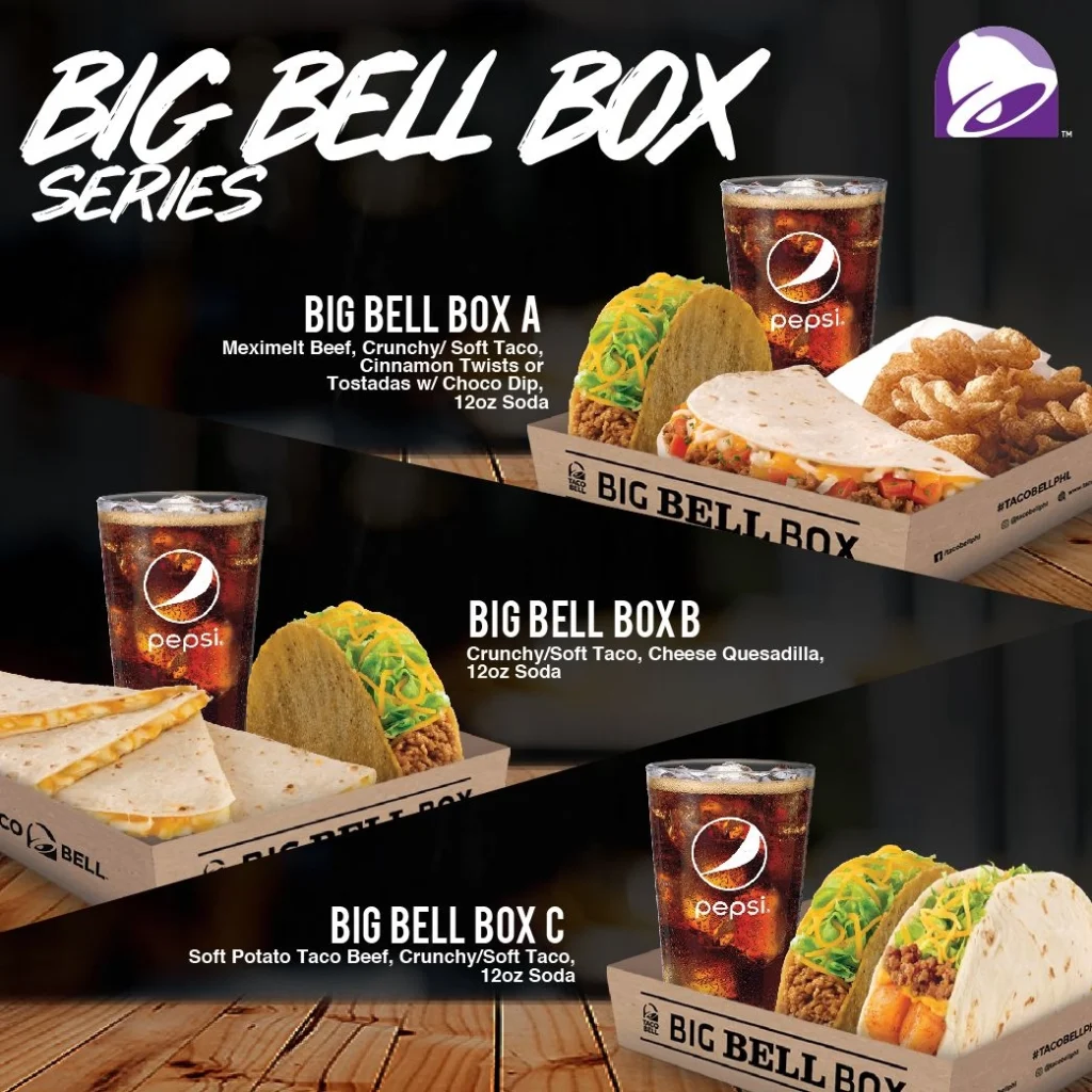 TACO BELL BIG BELL BOX SERIES PRICES-philippinesmenu.