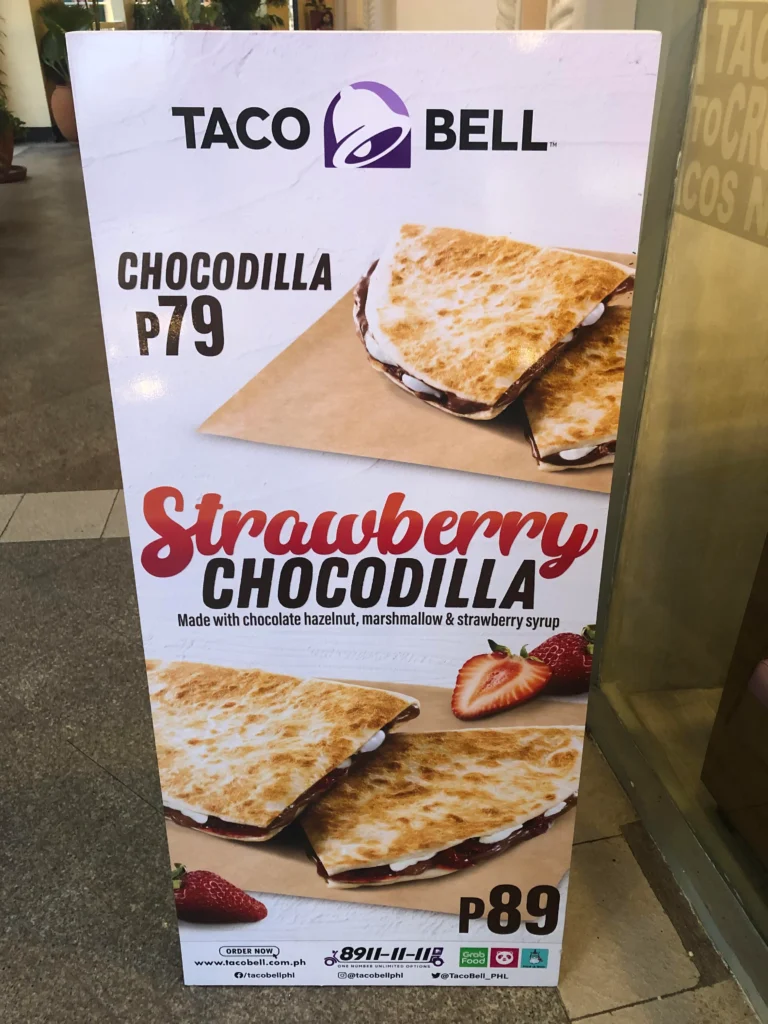 TACO BELL CHOCODILLA MENU WITH PRICES-philippinesmenu.