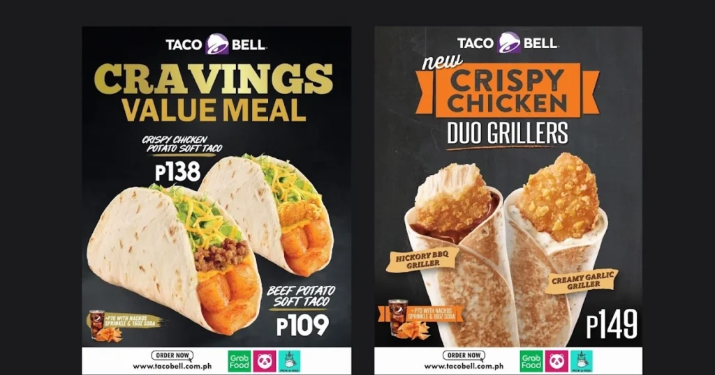TACO BELL CRAVINGS VALUE MEALS PRICES-philippinesmenu.