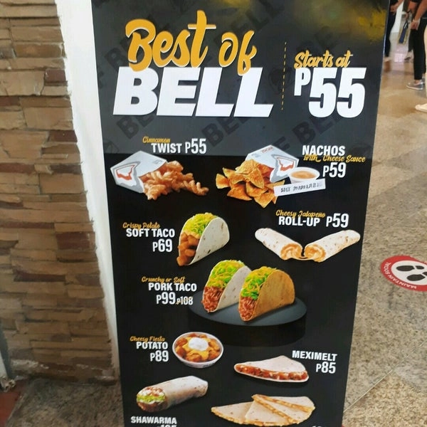 TACO BELL POPULAR MENU WITH PRICES-philippinesmenu