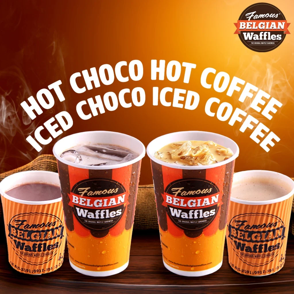 FAMOUS BELGIAN WAFFLE BEVERAGES PRICES
