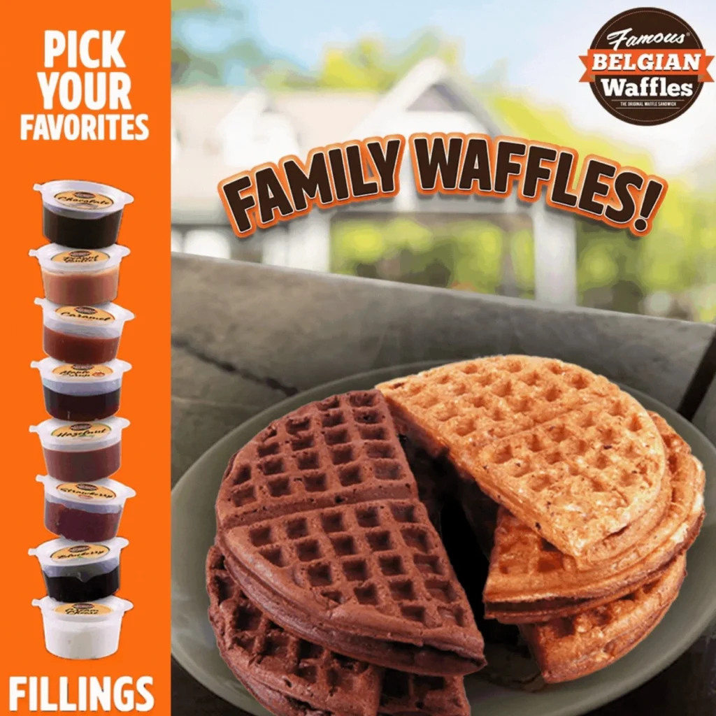 FAMOUS BELGIAN WAFFLES SIMPLY PERFECT PRICES