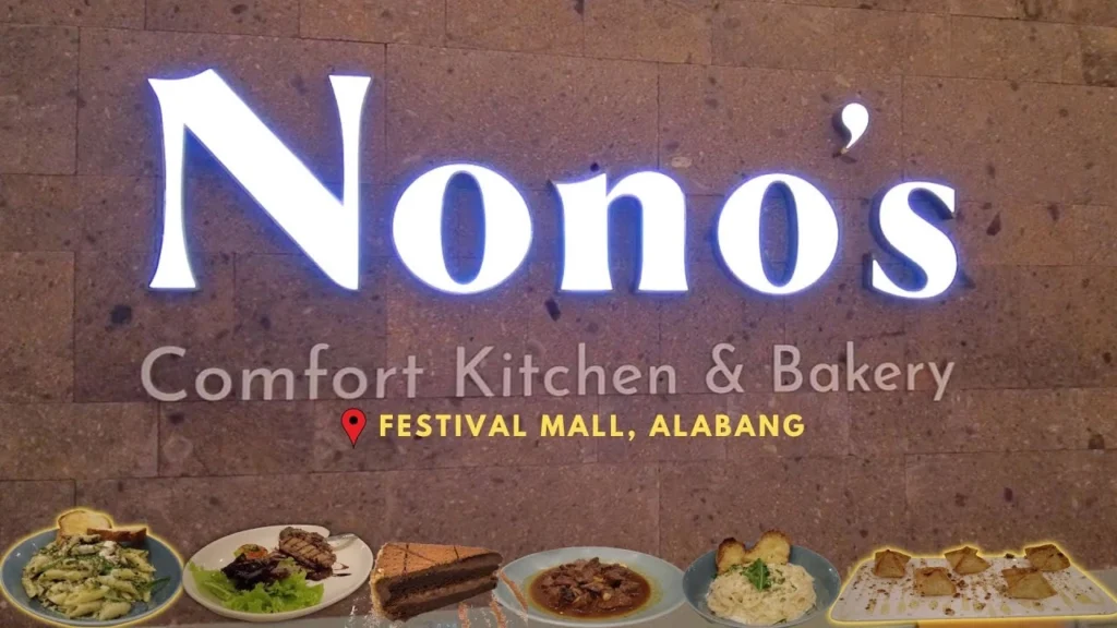 Nono’s Menu With Updated Prices Philippines 2023
