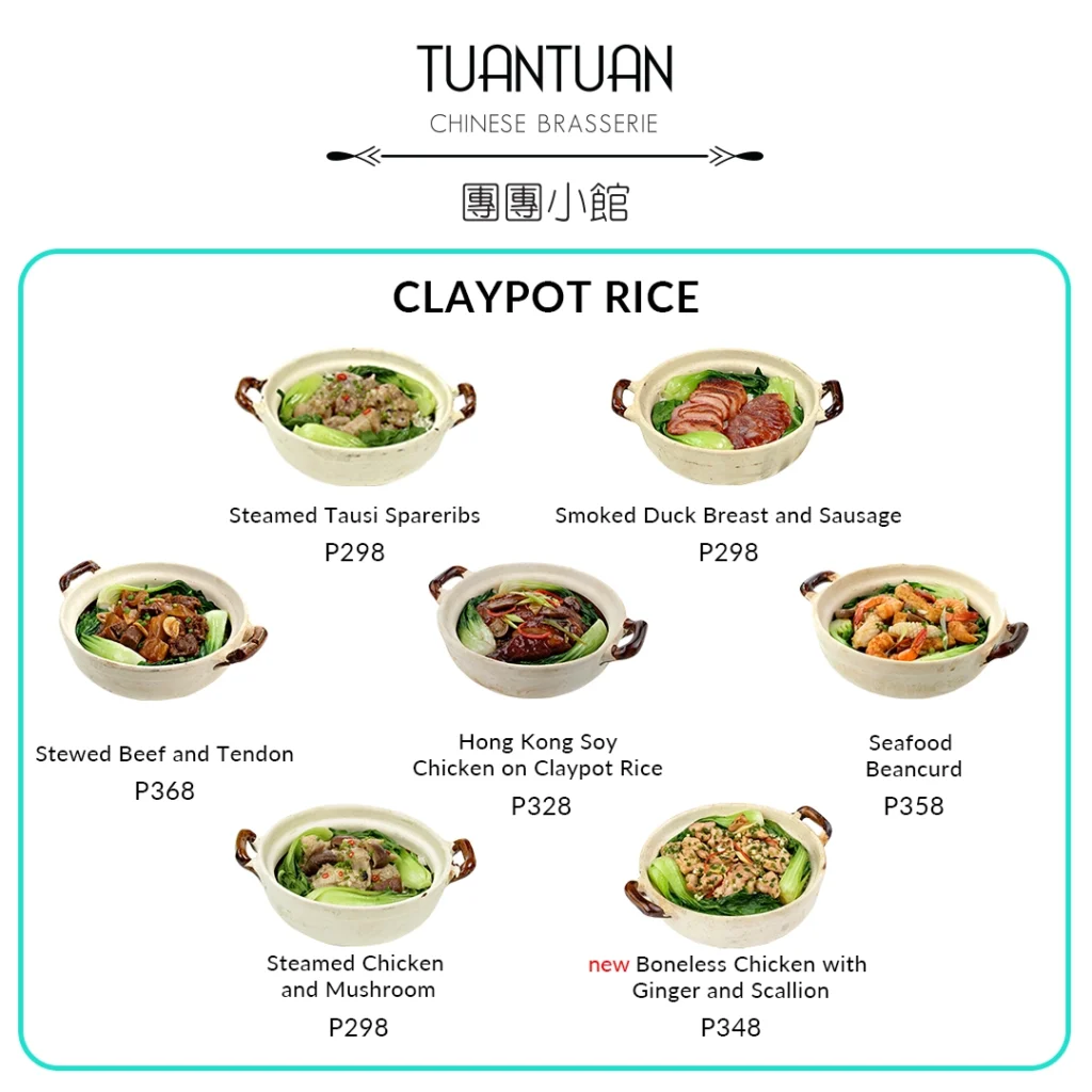 TUAN TUAN RICE AND RICE TOPPING PRICES