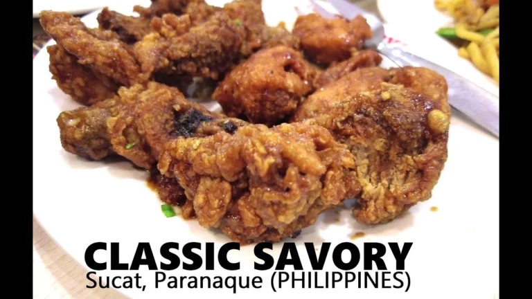 Classic Savory Menu With Updated Prices Philippines 2024