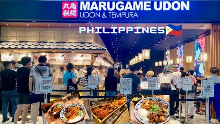 Marugame Udon Menu With Updated Prices Philippines 2024
