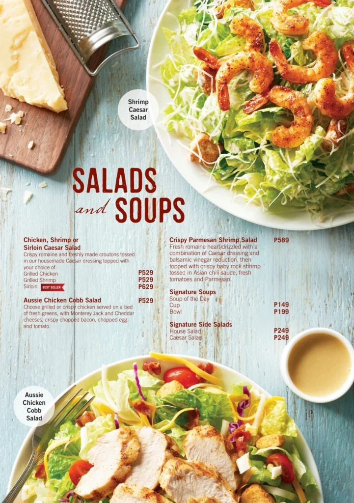 OUTBACK STEAKHOUSE SALAD AND SOUP PRICES