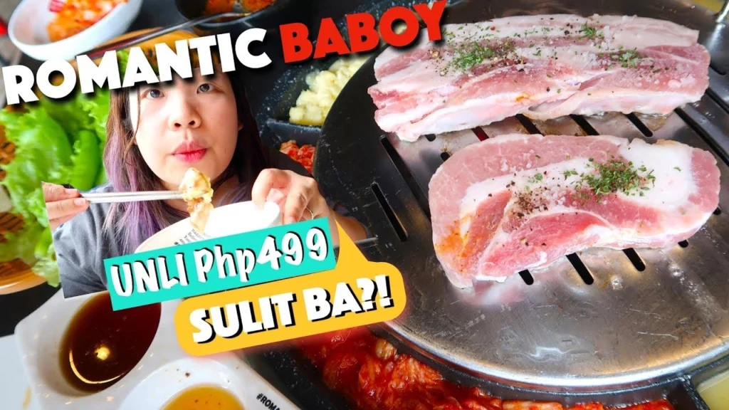 Romantic Baboy Menu With Updated Prices Philippines 2023