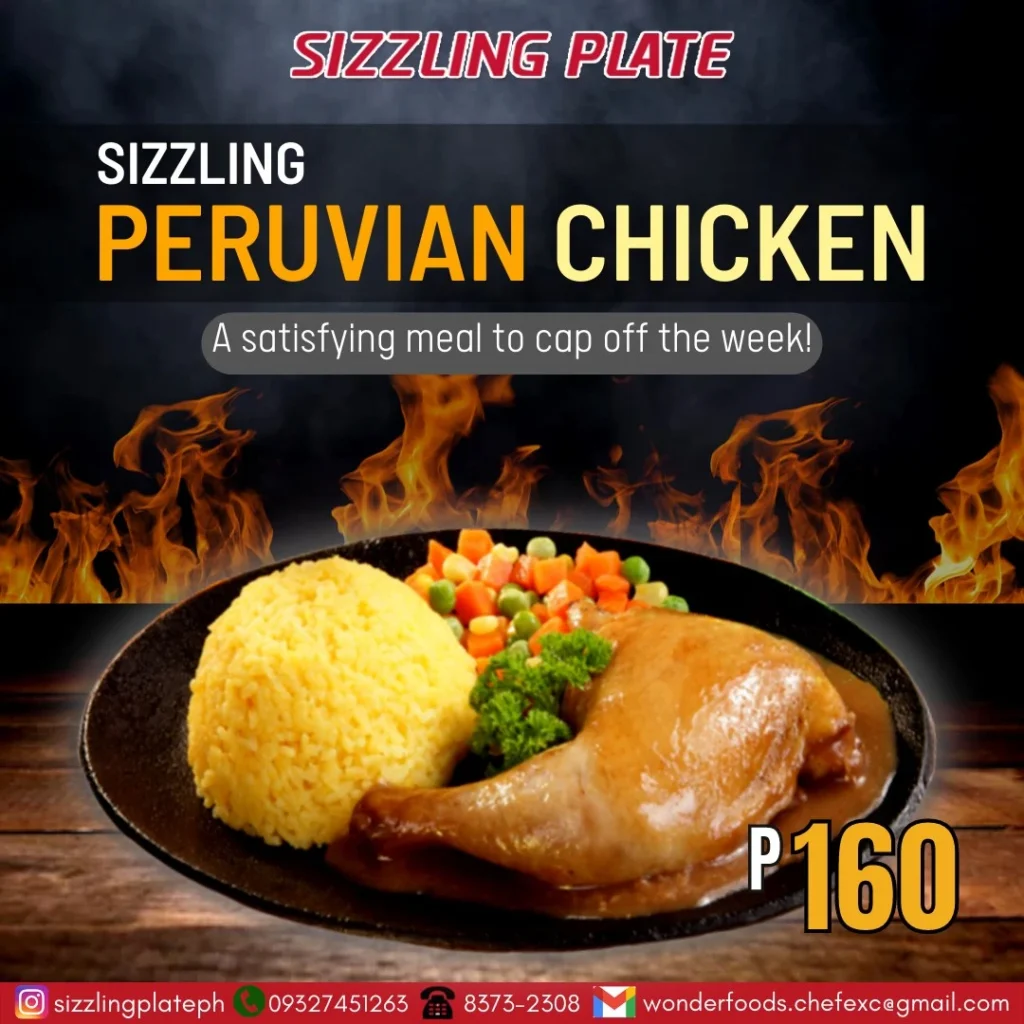 SIZZLING PLATE SIZZLING CHICKEN MENU PRICES
