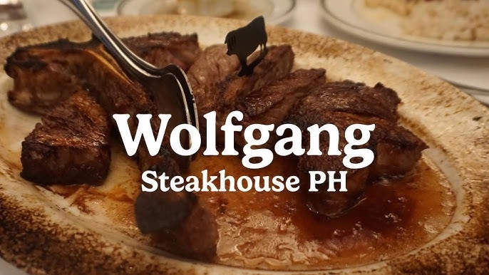 Wolfgang Steakhouse Menu With Updated Prices Philippines 2024