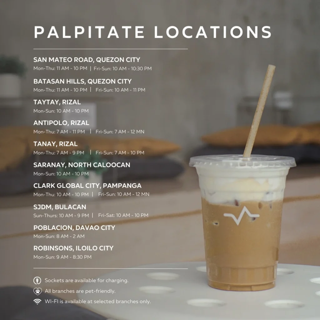 PALPITATE COFFEE LOCATIONS