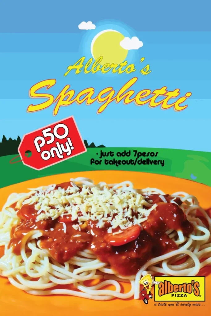 ALBERTO’S spaghetti