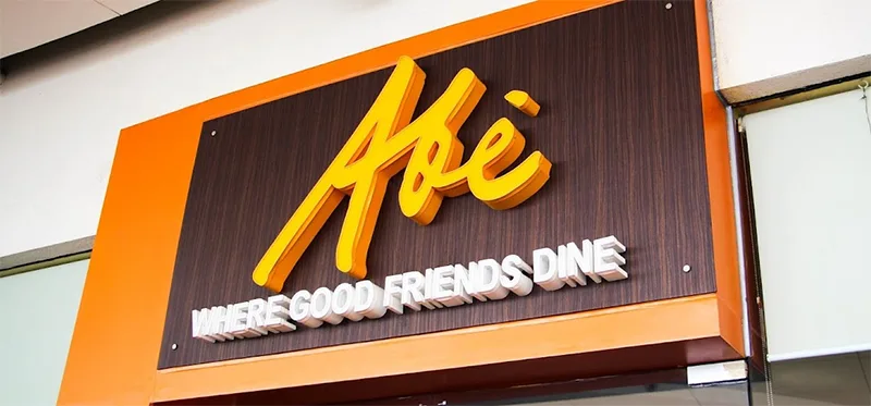 Abe resturant Menu With Updated Prices Philippines
