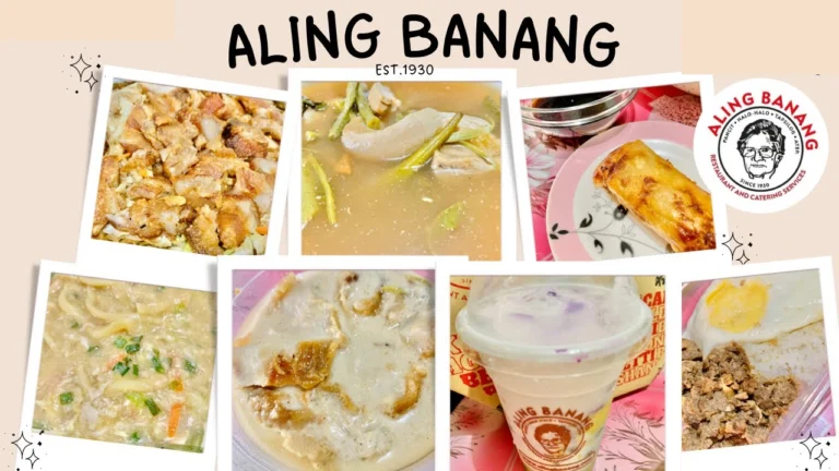 Aling Banang Menu With Updated Prices Philippines 2024